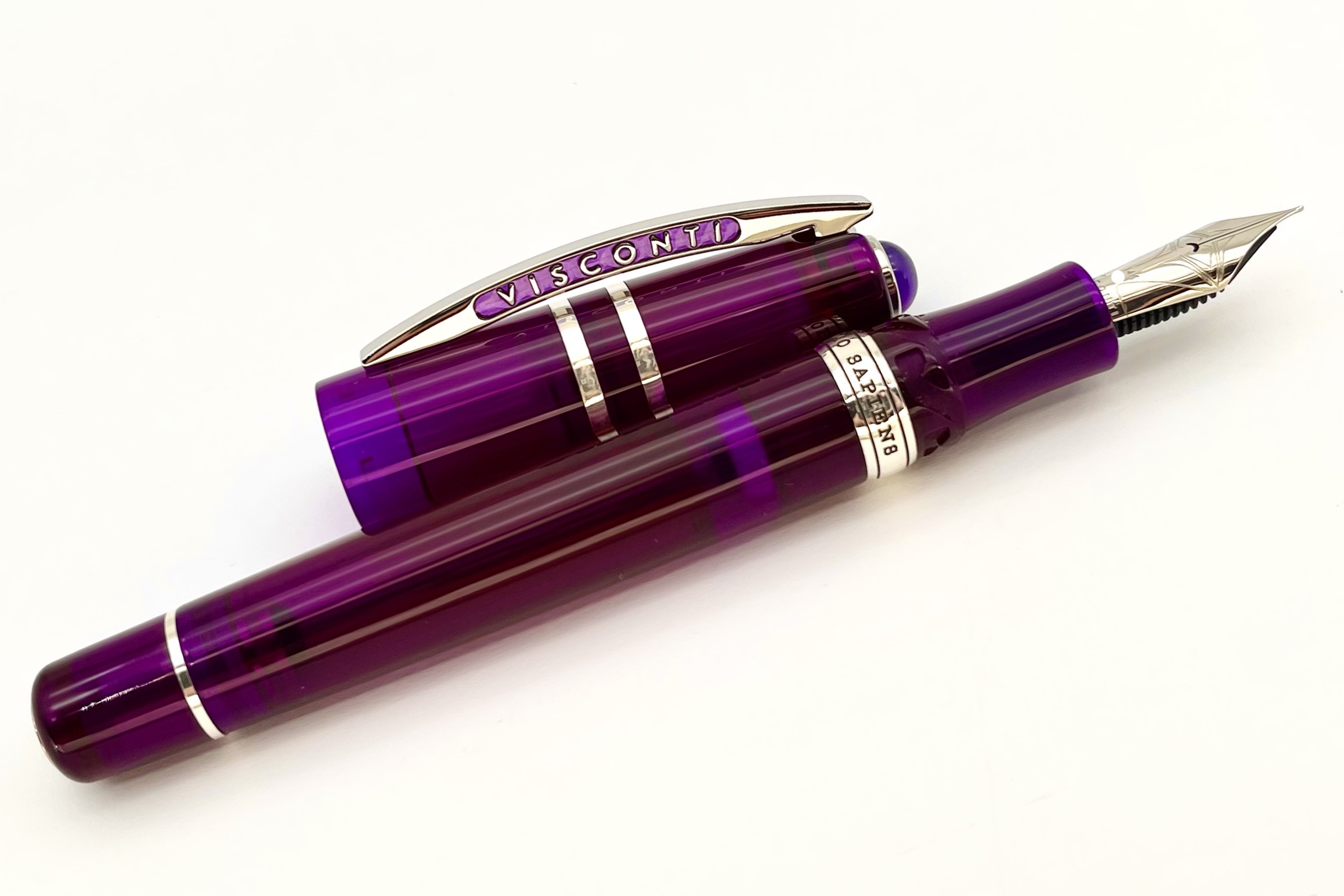 ViscontiHomoSapiensDemoStoneAmethystFountainPen_H